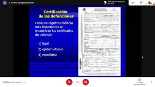 Salud Pública  Clase 10  Certificado de Defunción [upl. by Lipson]