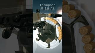 Thompson M1928 A1 shorts [upl. by Airtemed]