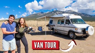 VAN TOUR  Is This the Perfect Campervan Layout [upl. by Roderica]