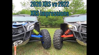 2020 X3 XRS Turbo RR vs 2022 X3 XRS Turbo RR Whats the Difference [upl. by Zednanref]