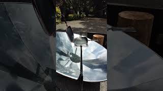 parabolic solar cooker [upl. by Dennett]