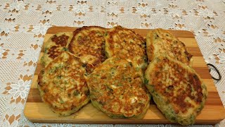 🥟 Ленивые пирожочки с зелёным луком и яйцом 🥚 [upl. by Kired]