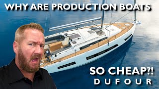 WHY ARE PRODUCTION BOATS SO CHEAP Dufour Sailboats  Ep 265 Lady K Sailing [upl. by Ardnad]