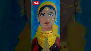 New Woman shorts youtubeshorts shortsfeed women painting sigmamalesachin [upl. by Radburn]