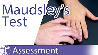 Maudsleys Lateral Epicondylitis Test⎟Lateral Epicondylitis or Tennis Elbow [upl. by Vincentia367]