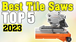 Best Tile Saws 2023  Top 5 Tile Saw Picks Reviews amp Guide [upl. by Thane]