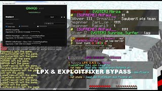 🔥 CRASHING SERVERS WITH LPX EXPLOITFIXER  CHAOS CLIENT 🔥 pykogamingyt [upl. by Omsoc463]