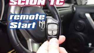 SCION TC REMOTE START with DRONE APP START COMPUSTAR AUTOTOYS [upl. by Atal]