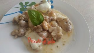 Bocconcini di pollo alla pizzaiola [upl. by Assenna]