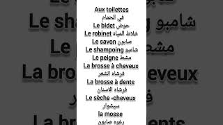 باللغه الفرنسيه aux toilettes [upl. by Clintock372]