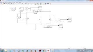 Halfwave controlled rectifier with Capacitor filter Matlab Simulation [upl. by Helene]