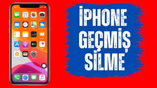 iPhone Geçmiş Silme Nasıl Yapılır   Çok Kolay [upl. by Eglantine]