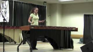 Claire Smith Pasic 09 Marimba solo [upl. by Mildrid]