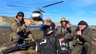 LB Fishing New Zealand’s Wild West Coast choppered to an island [upl. by Culbertson]