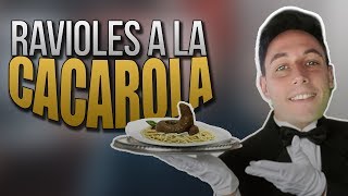 ANECDOTA Ravioles con ¡CACA [upl. by Ardnohsed]