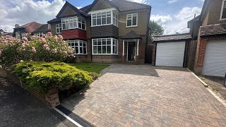 Block Paving Driveway and Patio Transformation Surrey [upl. by Lefty]