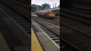 Rail head treatment train at Lincoln central 121024 [upl. by Bennion400]