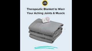 Automatic Heated Blanket by Biddeford  Miles Kimball square [upl. by Adnoved]