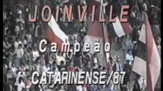 JEC CAMPEÃO CATARINENSE 1987 Gol do Nardela entrega da taça e volta olímpica [upl. by Braeunig]