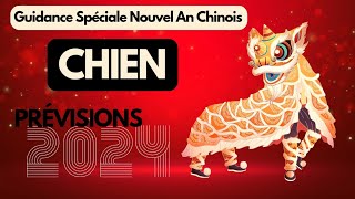 HOROSCOPE CHINOIS ⛩️ SIGNE DU CHIEN ⛩️ PRÉVISIONS POUR LANNÉE 2024 [upl. by Haslett]