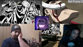 Blackbeard Pirates kill Whitebeard Reaction Mashup [upl. by Oibirot]