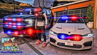 Playing GTA 5 As A POLICE OFFICER Gang Unit Patrol🔥🔥🔥 GTA 5 Lspdfr Mod 4K [upl. by Daniels634]