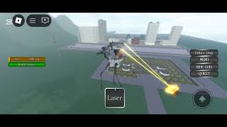 Dual Lasers Strider Toilet Showcase Bathub Warfare Roblox [upl. by Eah207]