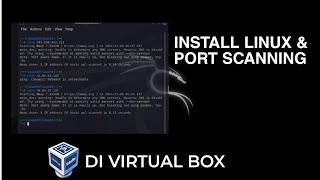 INSTALL LINUX DI VIRTUAL BOX amp PORT SCANNING UTS MRTI [upl. by Arytas]