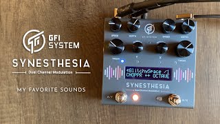 GFI System Synesthesia Dual Modulation  My Favorite Sounds [upl. by Assirroc]