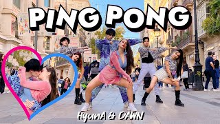 KPOP IN PUBLIC  HyunAampDAWN 현아amp던  ‘PING PONG’ Dance Cover by MISANG [upl. by Atikihs]