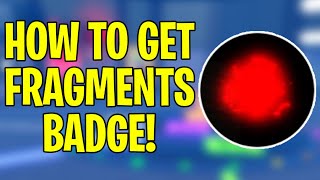 HOW TO GET FRAGMENTS BADGE IN SUPER BOX SIEGE DEFENSE ROBLOX [upl. by Biddick]