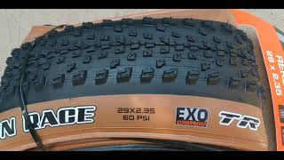 Maxxis Rekon Race Tan Wall 29x235 Exo Tubeless Ready Dual TB00219800 [upl. by Gladdie]