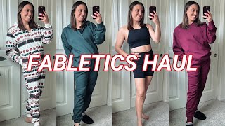 VLOGMAS DAY 8  Fabletics Haul [upl. by Leizar]