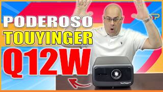 POTÊNCIA INCRÍVEL O LCD LED DA TOUYINGER QUE VAI SURPREENDER PROJETOR TOUYINGER Q12W Geek424 [upl. by Wieche598]