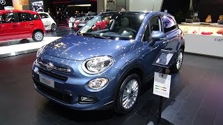 2017 Fiat 500X Lounge  Exterior and Interior  Auto Show Brussels 2017 [upl. by Ellesij895]