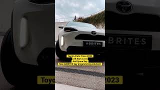 Toyota Yaris Cross 2023 All Keys Lost Add Spare Key  New ABRITES Key Programming Solution [upl. by Patrice442]