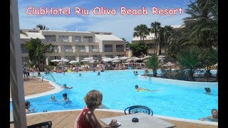 Club Hotel Riu Oliva Beach Resort   Corralejo Fuerteventura Canary Islands Spain [upl. by Eniroc]