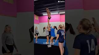 cheer cheerleader sports stunt fitness fypシ゚viral skills foryou trending [upl. by Sacttler]