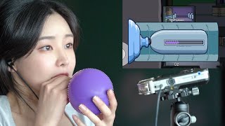 ASMR  이것은 또 어몽어스 효과음을 만드는 장면입니다 4 [upl. by Donald742]