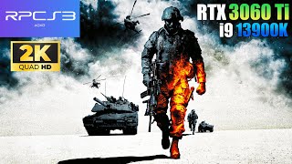 Battlefield Bad Company 2  RPCS3 Emulator  Performance Test  RTX 3060 Ti  i913900K  1440p [upl. by Studdard724]