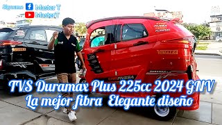 TVS KING 2024 DURAMAX PLUS 225CC MODELO FIVESA TUNING 2024 [upl. by Fortuna]