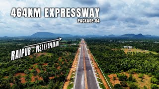 Raipur–Visakhapatnam Expy AP04 Update  Kantakapalle  Sabbavaram  Raipur Vizag Economic Corridor [upl. by Yrhcaz]