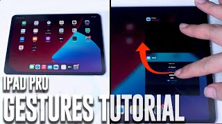 iPad Pro Gestures Tutorial 2022 [upl. by Ahsieni]