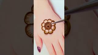 Beautiful simple mehndi design  shorts mehndidesign video mehandi viral trending [upl. by Annahtur21]