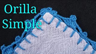 Orillas para Servilletas 42Orillas en Crochet Paso a Paso [upl. by Mandler635]