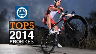 Top 5  Most Interesting Pro Bikes 2014 [upl. by Leonelle]