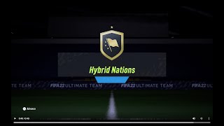 FIFA 22 Hybrid Nations The Final Four SBC Cheapest Solution [upl. by Revert]