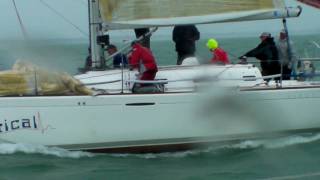 Race 5 2nd Downwind  BYC Beneteau 367 North American Championship [upl. by Power]