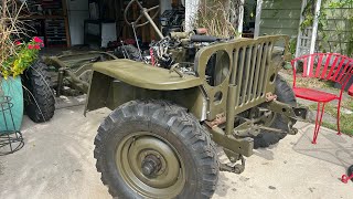 1952 Willy’s M38 Jeep rebuild part 13 [upl. by Hammad]