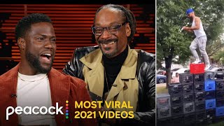 Snoop amp Kevin React to Top Viral Videos of the Year  2021 and Done with Snoop Dogg amp Kevin Hart [upl. by Yanehs]